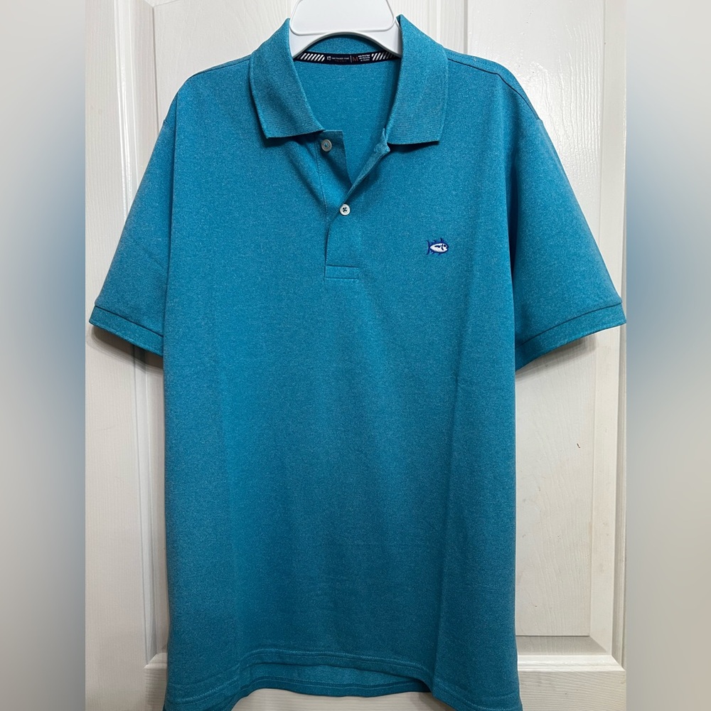 Southern Tide Teal Polo Shirt